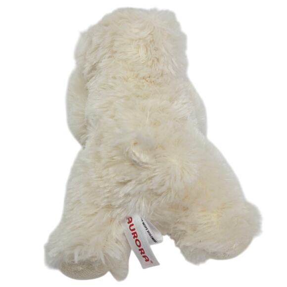 Aurora Polaris Polar Bear Zoo Arctic Mini Flopsie Stuffed Animal Plush Toy 7" - Picture 5 of 7
